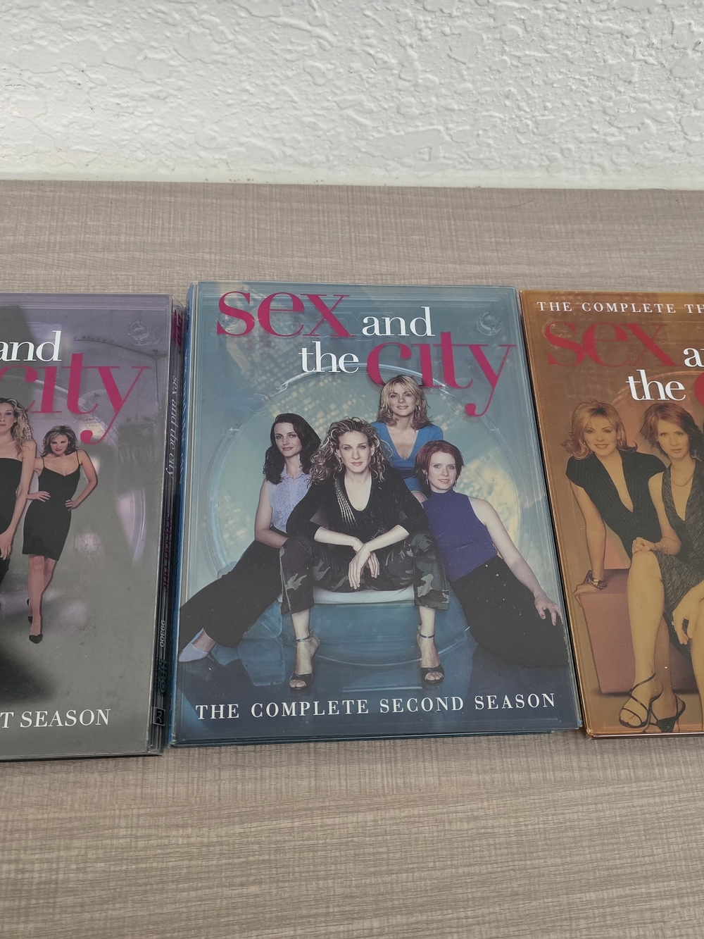Sex and the City DVD Lot Seasons 1 2 3 I II III Complete Box Sets HBO Series